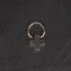 Parts of Four Hoop Hoop Earrings Collection III Highly Handcrafted PS4-2435-3-MA-YGCY Matte Sterling Silver 15mm PPOF58